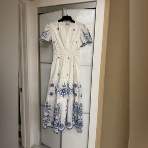 Joie Elegant White dress.